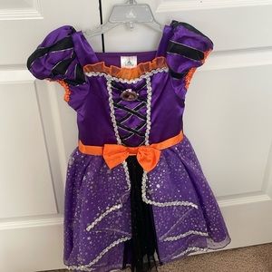 Disney store Minnie Mouse witch dress